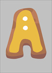饼干字母