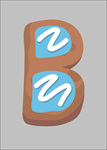 饼干字母