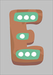 饼干字母