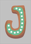 字母J
