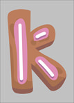 饼干字母