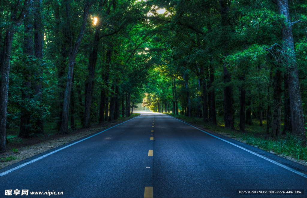 公路山路小径小道图片