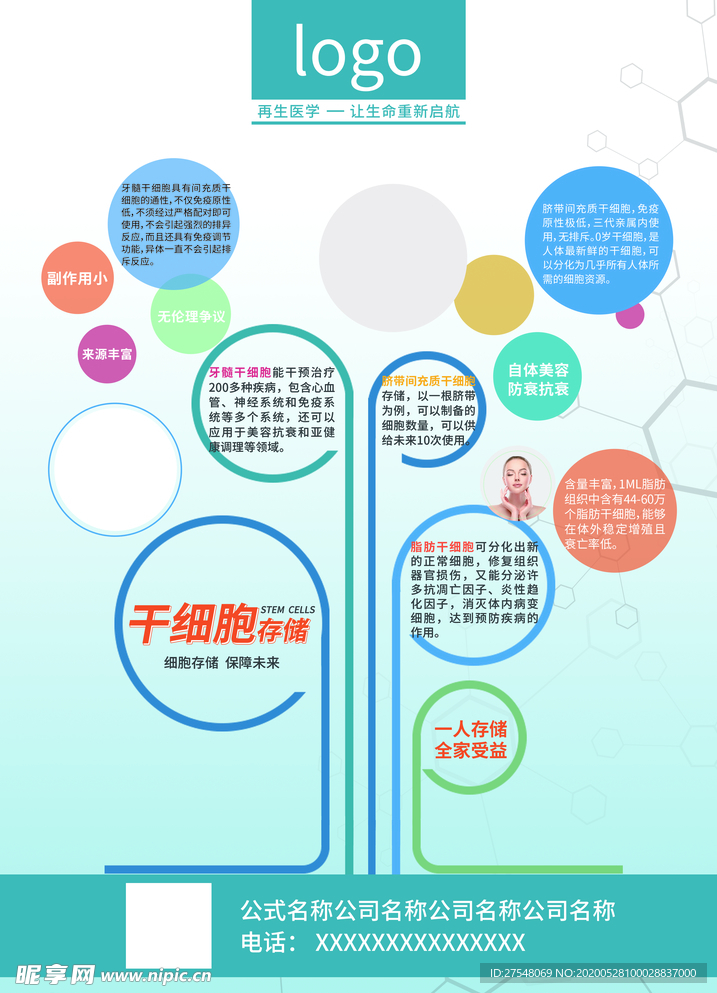 医学医药展板宣传海报