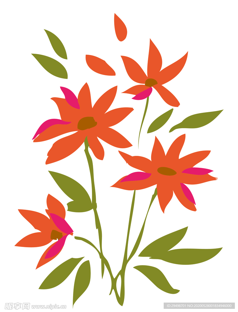 花