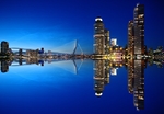 城市企业大楼建筑天空背景素材