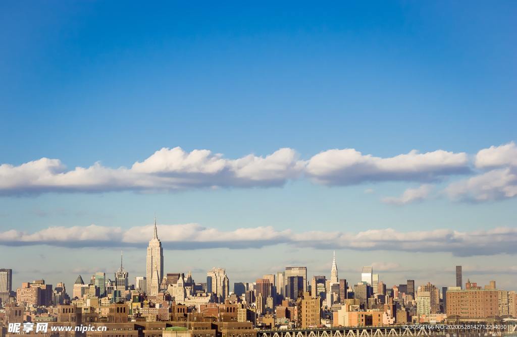 城市建筑大楼商务天空背景素材