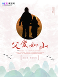 感恩父亲节海报