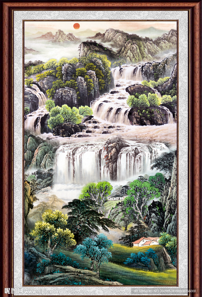 国画山水