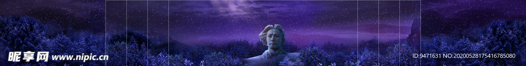 湖南橘子洲雪景