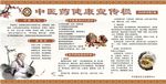 中医药宣传栏