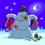雪人搞笑漫画