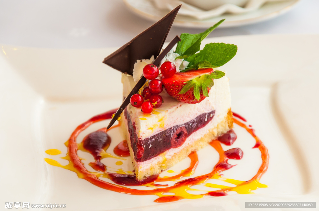 草莓蛋糕水果蛋糕图片