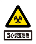 当心裂变物质