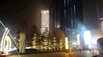城市综合体植物灯光布景图