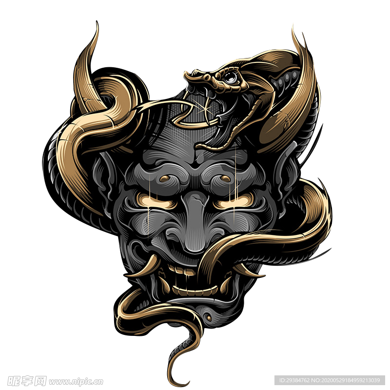 武士插画