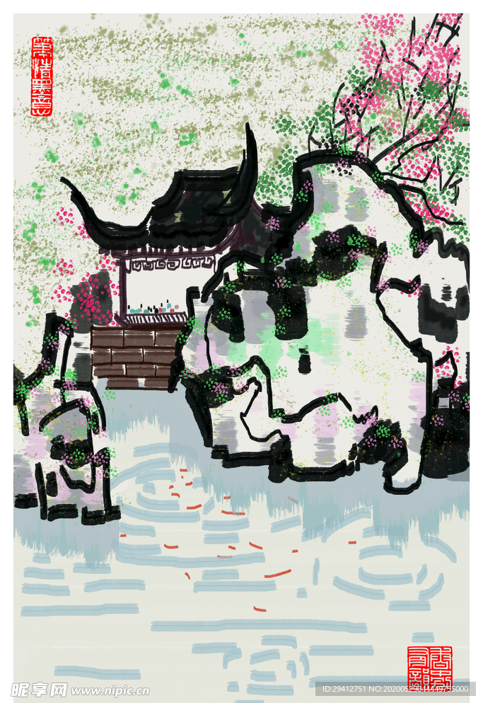 中国风装饰画