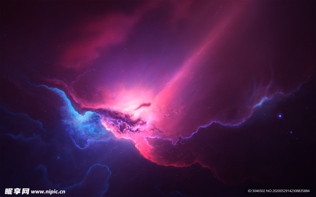 梦幻星空背景