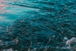海水蓝色海浪波纹背景素材