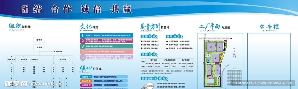 企业展板
