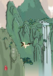 西游文化墙绘
