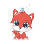 卡通狸猫
