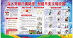 学校扫黑除恶防欺凌板报