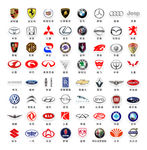 汽车图标汽车logo汽车标志