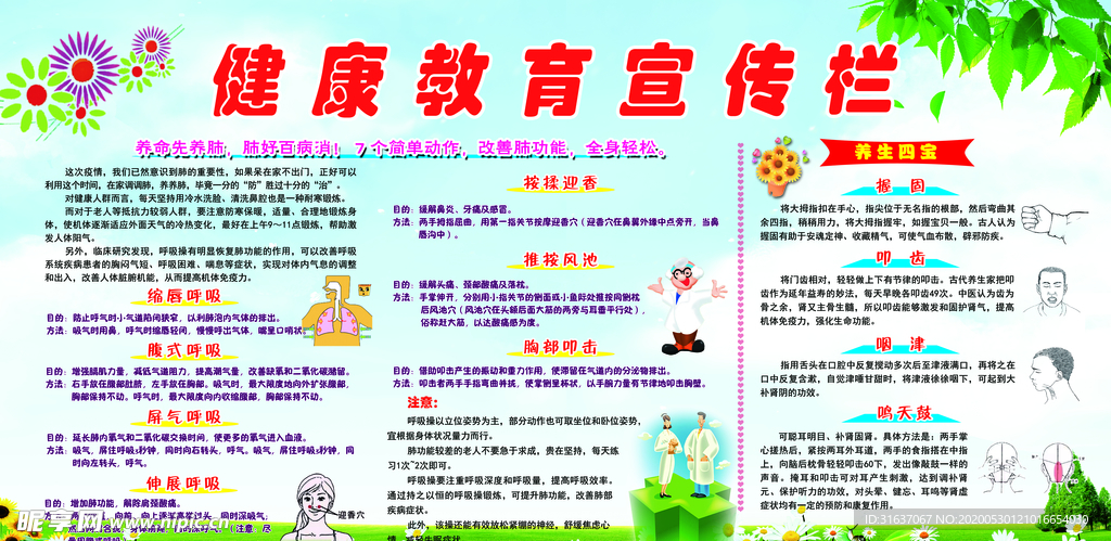 健康教育宣传栏