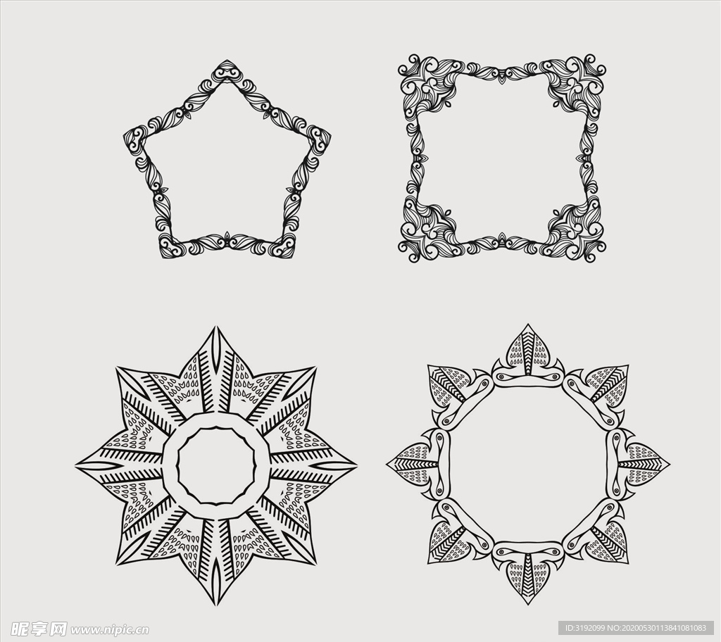 花纹 花边