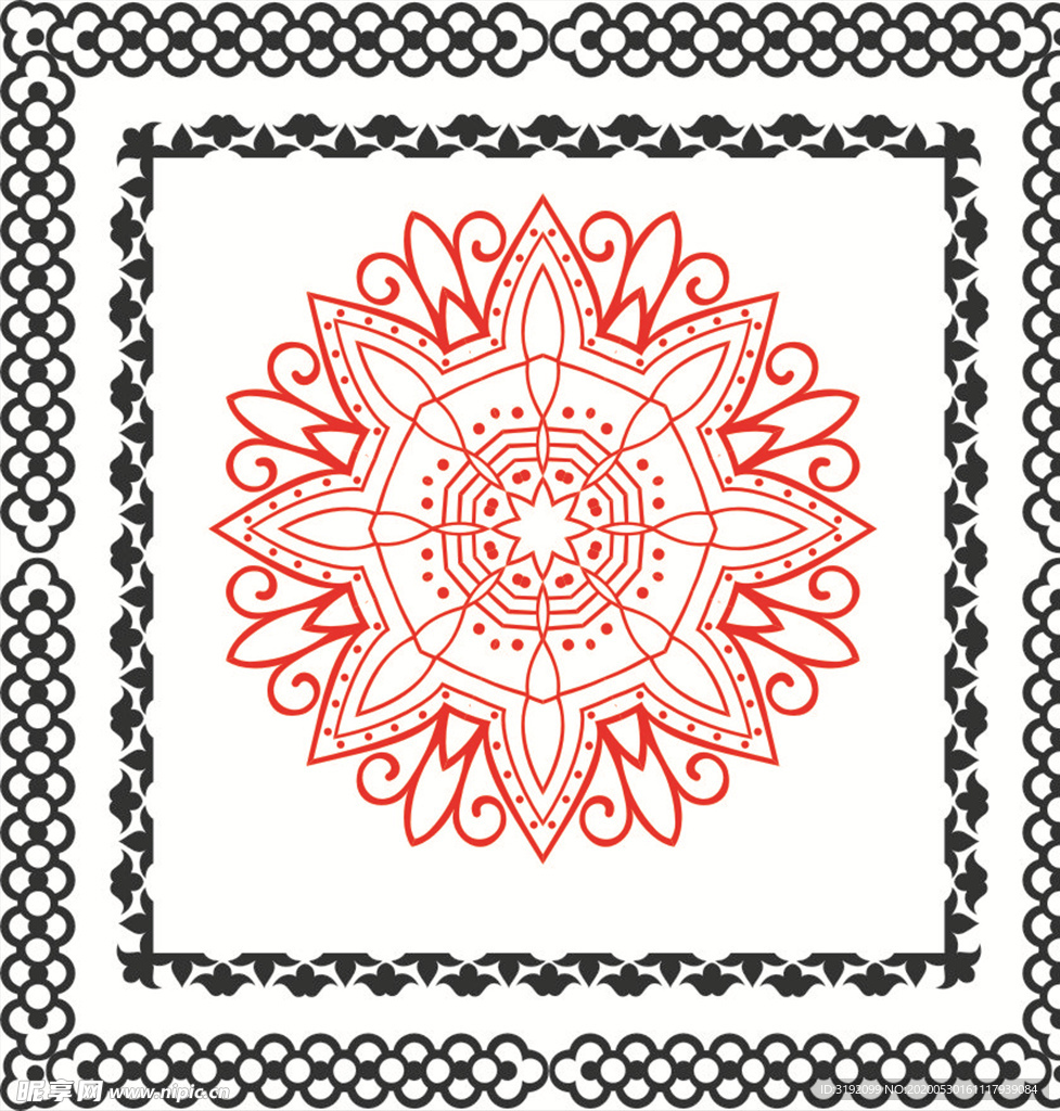 花纹 花边