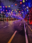 小清新道路灯光