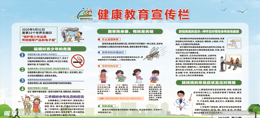 健康教育宣传栏