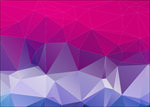 红色紫色几何图形背景