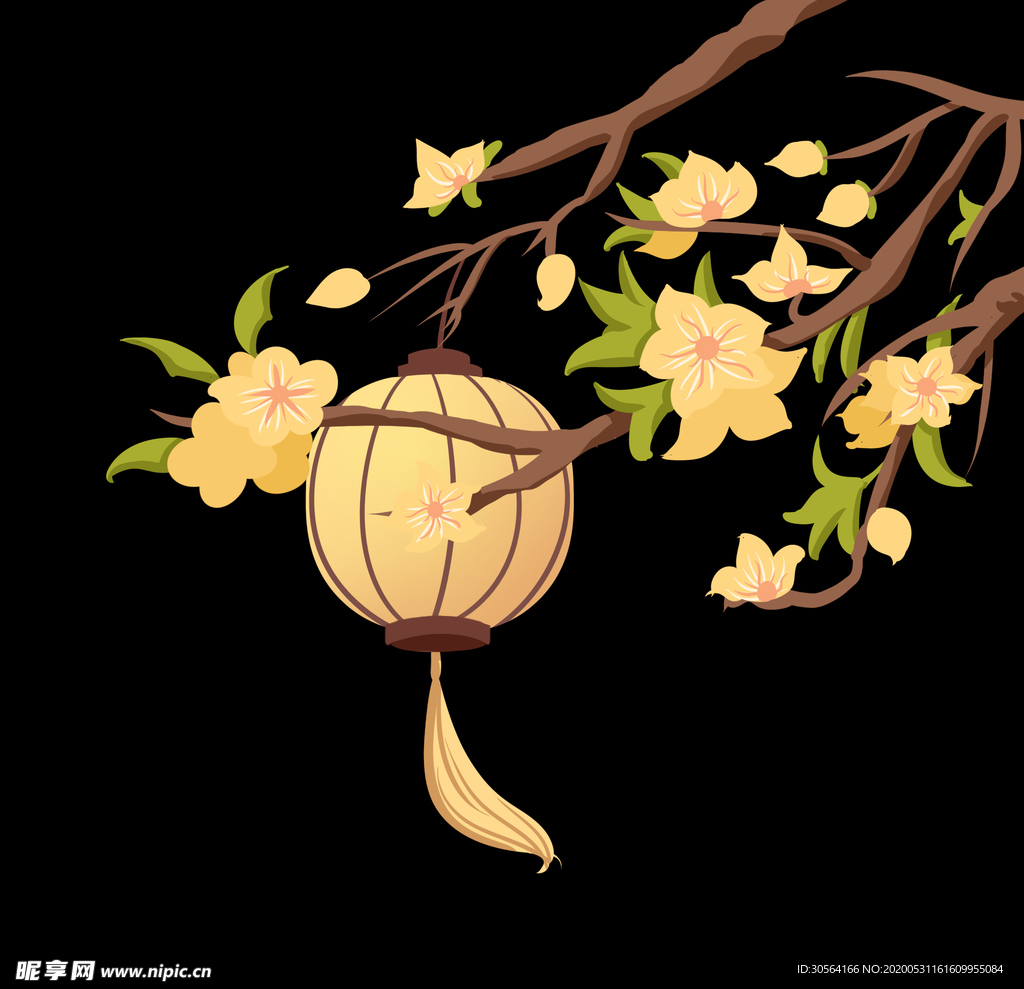 桂花八月半月饼海报素材
