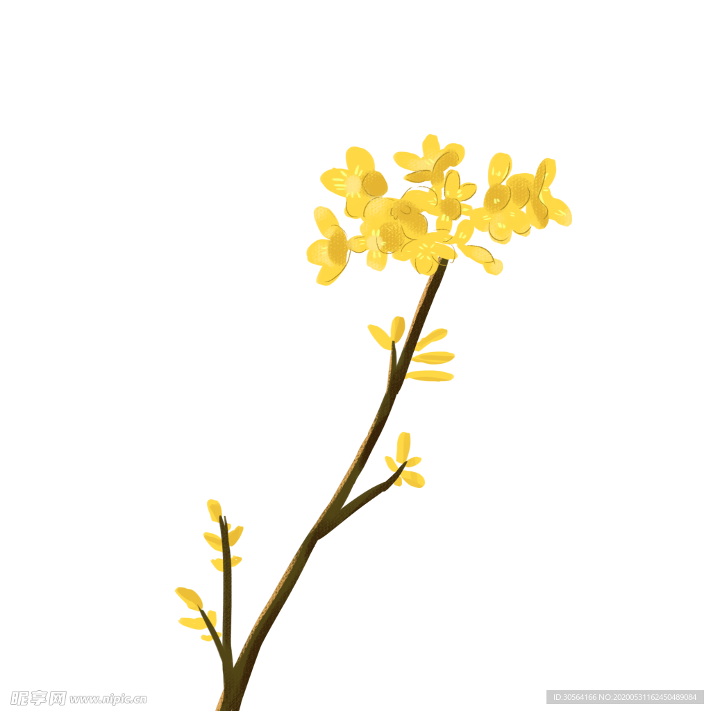 桂花八月半月饼海报素材