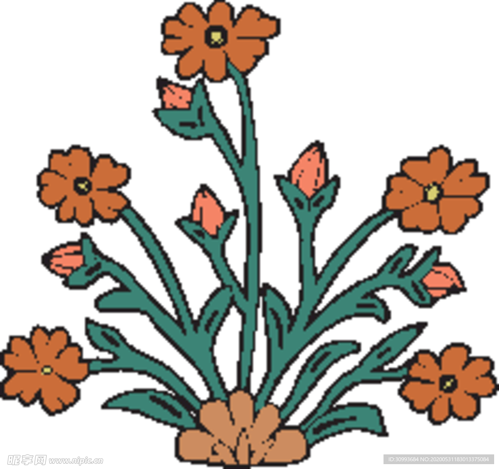 花