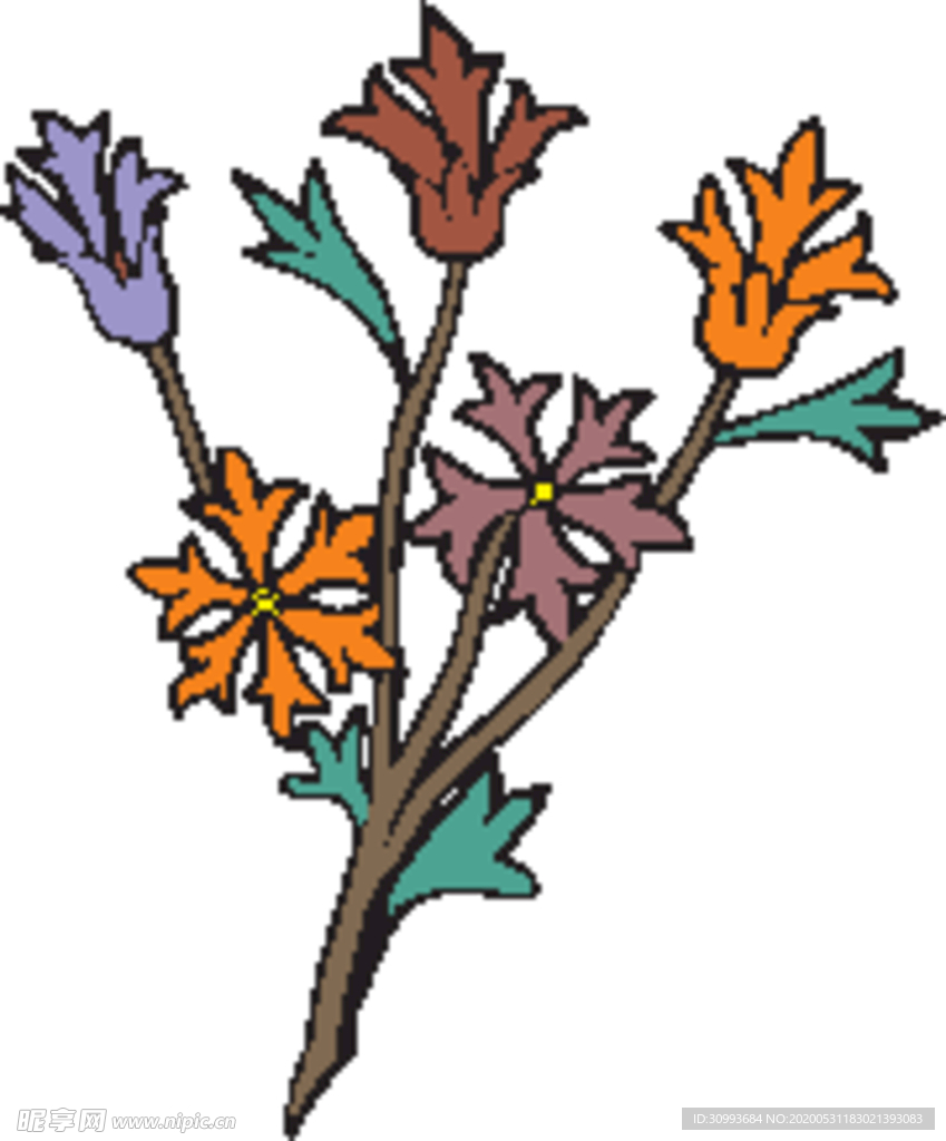 花