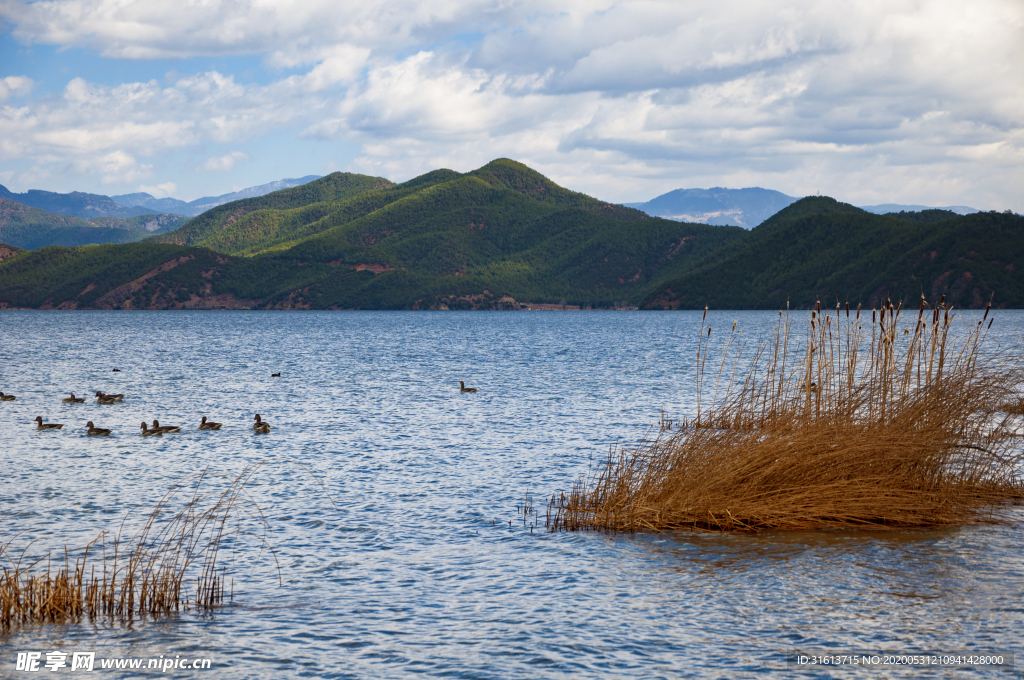 泸沽湖景区风光