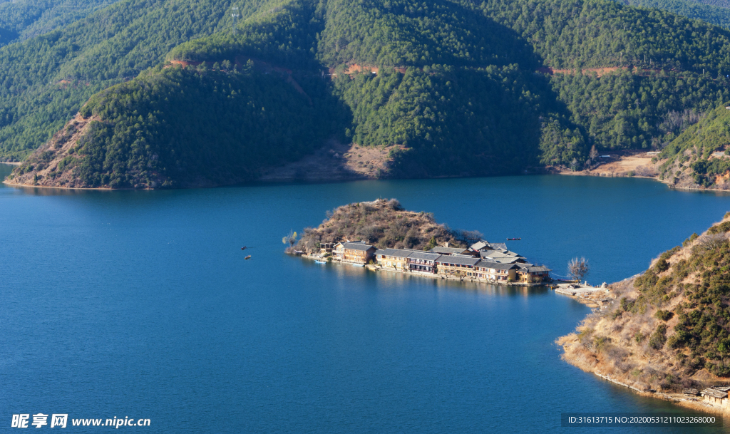 泸沽湖里格半岛