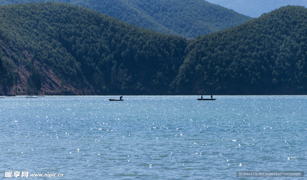 泸沽湖景区风光