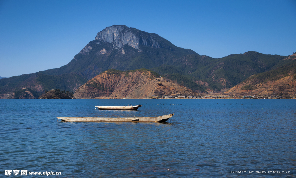 泸沽湖景区风光