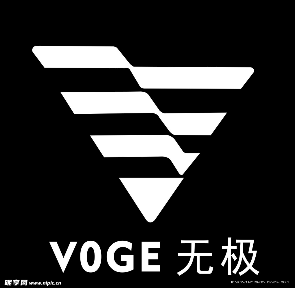 隆鑫无极摩托车logo