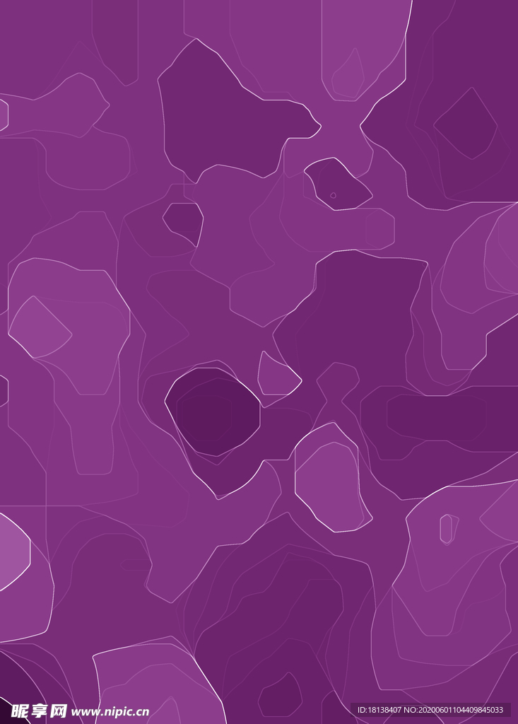 紫色简约空洞背景图