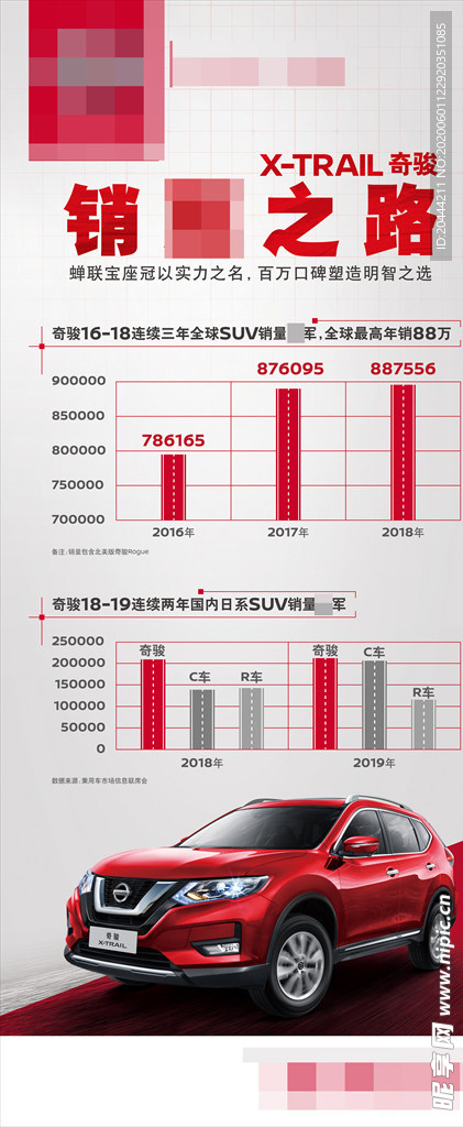 奇骏销售之路易拉宝