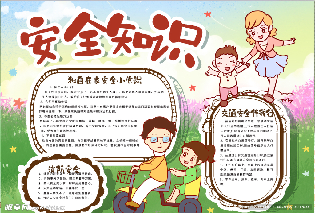 安全知识小报