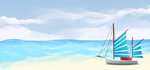 大海背景墙