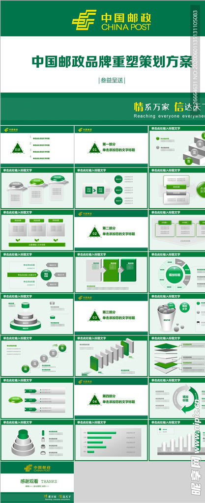 中国邮政储蓄品牌策划PPT
