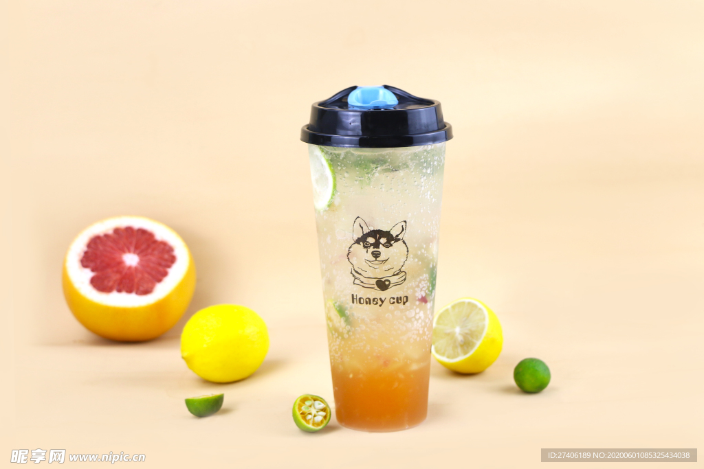 奶茶 茶水 饮料 果汁 灯片