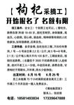 招工 采摘 枸杞 海报 喷绘
