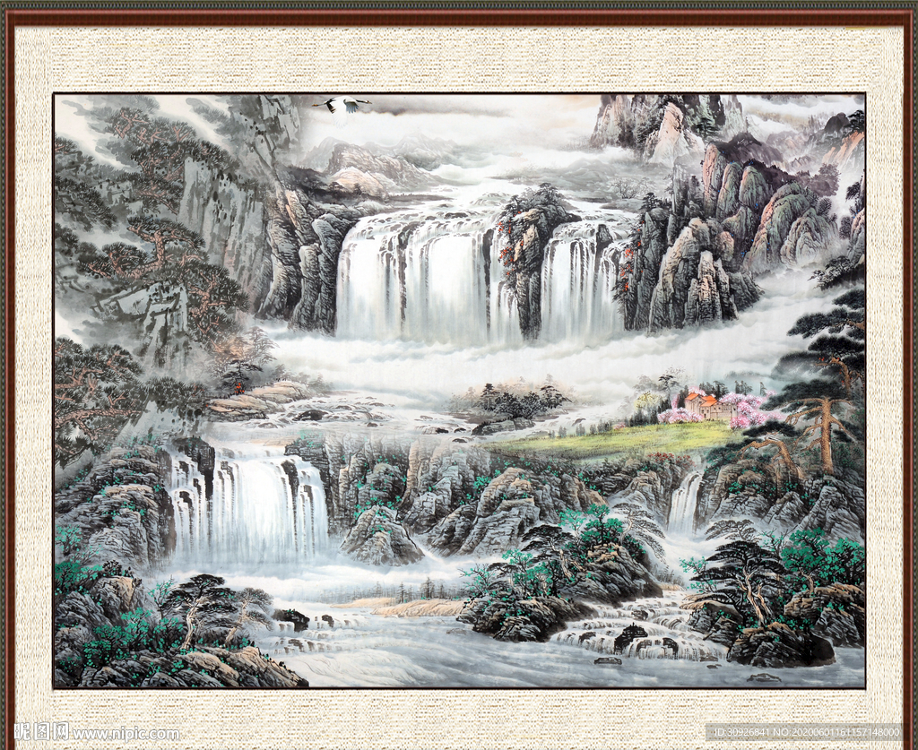 新中式 国画山水